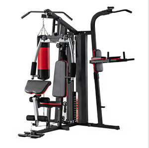 Entraîneur complet à <span class=keywords><strong>3</strong></span> stations Ensemble complet multifonctionnel intégré Exercice de musculation Gym Fitness Machine - Product Image 5
