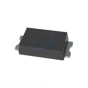 DIODE SCHOTTKY 60V 2A SMAFC Ic Electronic Components Single Diodes In Stock DO-221AC, SMA Flat Leads SB26AFC_R1_00001 - Product Image 1