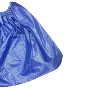 Penutup Sepatu Sekali Pakai CPE Tahan Air dan Tahan Gesekan Pelindung Lingkungan - Product Image 4