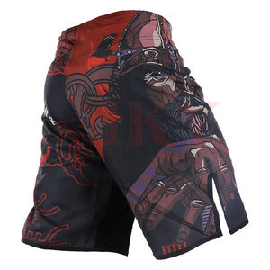 Shorts MMA con forro de malla sublimado/ Shorts de muay thai baratos con forro sublimado - Product Image 3