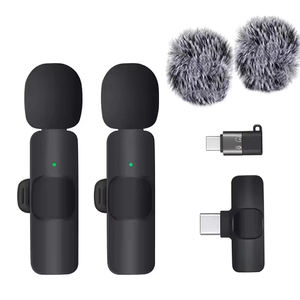 Venta al por mayor <span class=keywords><strong>precio</strong></span> barato K9 portátil Mini Clip en el teléfono MICRÓFONO INALÁMBRICO Lavalier micrófonos de solapa para el teléfono móvil - Product Image 1