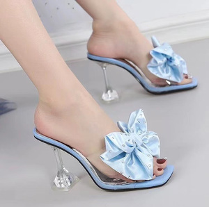Suministro al por Mayor de Tacones de 9CM en ABS Brillante con Diseño Tallado, Transparentes, para <span class=keywords><strong>Zapatos</strong></span> de Mujer y Fabricantes de Calzado - Product Image 5