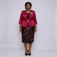 Nouvelles Robes d'Église Grande Taille 2XL 3XL 4XL 5XL pour l'été et Costumes d'Église Grande Taille pour Femmes Noires