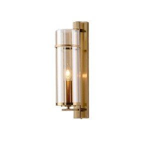 Lámpara de pared con pantalla de cristal, luz LED, base de bombilla E27 para sala de estar, dormitorio, pasillo, diseño moderno - Product Image 5