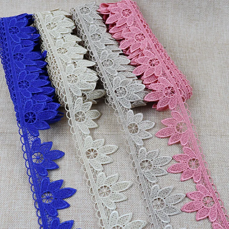 African french lace fabrics bazin riche fabric germany african embroidery guipure lace trim