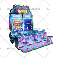 Machine d'arcade de pêche Happy Sea : Jeu de pêche immersif sur le thème de l'océan, basé sur les compétences, avec système de rédemption de tickets, à vendre