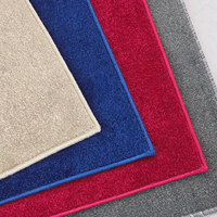Moquette en PP à poils torsadés de couleur unie, disponible en taille personnalisée, résistante à l'usure, insonorisante, pour la maison, l'hôtel, le bureau, vente en gros