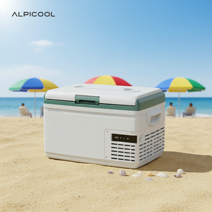 Alpicool MG50 <span class=keywords><strong>Prix</strong></span> de gros Congélateur portable de camping 12V Double usage <span class=keywords><strong>Réfrigérateur</strong></span> Zone unique Glacière Compresseur <span class=keywords><strong>Réfrigérateur</strong></span> de voiture - Product Image 4