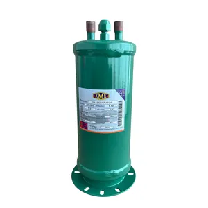 Separador líquido contínuo do ciclone do óleo e do ar da refrigeração do separador para o sistema de refrigeração