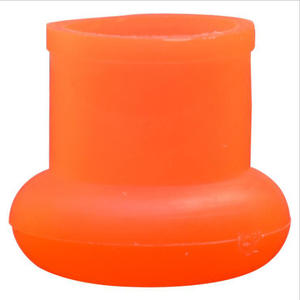 Support de canne à pêche en silicone avec anneau d'étanchéité large, antidérapant et souple pour accessoires de pêche - Product Image 1