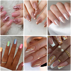 Tendances du moment : <span class=keywords><strong>Faux</strong></span> <span class=keywords><strong>ongles</strong></span> en résine ABS écologique, noirs gothiques, taille XL, forme cercueil, avec logo personnalisable - Product Image 5