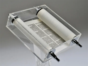 Soporte de Exhibición para Pergamino de la Torá de Acrílico Transparente Personalizado, Venta Caliente - Product Image 6