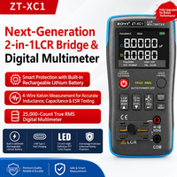 ZOYI ZT-XC1 25000 Counts True RMS Digital Multimeter Genggam LCR Kapasitansi Induktansi Smart Tester