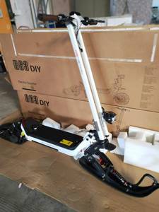 Scooter électrique tout-terrain HEZZO G63 3-en-1, version 48V 1500W, moteur brushless, commutation libre DIY, pliable, étanche, 130 kg, batterie lithium 30Ah - Product Image 5