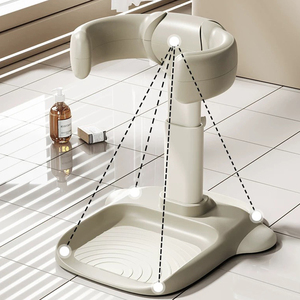 Hot Sale <strong>Foldable</strong> Armrest <strong>Bath</strong> Stand Non-slip Standing Support for Baby <strong>Bath</strong> &amp; Shower Comfortable Shower Handle Stand - Product Image 4