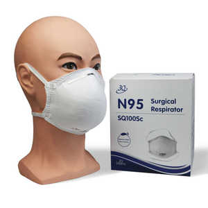 Masker <span class=keywords><strong>N95</strong></span> bersertifikat tanpa steril NIOSH: steril pandangan jelas Latex-gratis untuk staf medis menggunakan rumah sakit atau klinik - Product Image 1