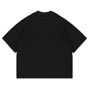 Camiseta Personalizada de Manga Corta de Algodón Espacial de 220g con Hombros Caídos - Product Image 4
