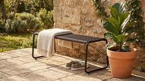 Banco de jardín resistente a los rayos UV para exteriores, balcón, porche, patio trasero, césped, muebles de jardín, cuerda con protección UV de 2500 horas. - Product Image 3