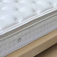 Matelas hybride en mousse et ressorts ensachés de haute qualité et confortable pour matelas de chambre à usage général pour dortoir d'hôtel et de maison