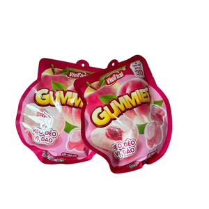 Gomitas con Sabor a Durazno y Peonía, 150g, Dulces Tropicales Pelables, Suaves, Ricas en Jugo de Frutas, Paquete de Snacks Perfectos - Product Image 5