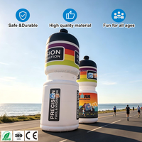 Bouteille d'eau gonflable en forme de ballon, réplique de bouteille de sport pour l'affichage lors de marathons, triathlons, cyclisme et événements de course