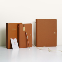 Premium A5/A6 Ringbuch-Notizbuch-Set Stift Exquisites Geschäfts-Magnetjournal Planer Notizblöcke Individuelles Logo Loseblatt