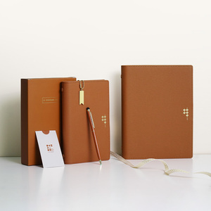 Carpeta de anillas Premium A5/A6, juego de cuaderno, bolígrafo, trabajo de negocios exquisito, diarios magnéticos, planificadores, blocs de notas, logotipo personalizado, hojas sueltas - Product Image 5