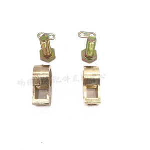 Copper <b>Battery</b> <b>Terminal</b> Clamps M10 1.5 For Lead Acid Automotive <b>Batteries</b> Lyh - Product Image 2