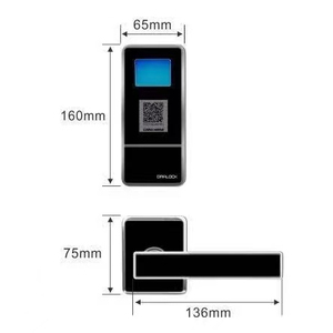 Serratura per Porta d'Hotel con Codice QR e App, Sistema Remoto per Hotel, <span class=keywords><strong>Serrature</strong></span> Intelligenti con Scansione del Codice QR per Aprire la Porta - Product Image 3