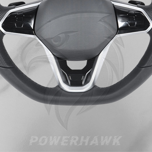 Volante Deportivo de Cuero Personalizado para Volkswagen VW Golf 6 7 8 GTI R <span class=keywords><strong>Line</strong></span> Polo Jetta Passat CC Tiguan GLI GTD GTE - Product Image 4