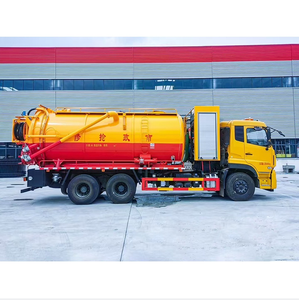 รถดูดสิ่งปฏิกูลแบบดูดฝุ่นอุตสาหกรรม 6x4 16 ลูกบาศก์เมตร ยี่ห้อ Dongfeng รุ่น Clw Customized สำหรับงานสุขาภิบาลในเมือง จัดจำหน่ายทั่วโลก - Product Image 3