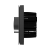 Interrupteur intelligent Zigbee de luxe pour hôtel et villa, panneau tactile, réglage par bouton, étanche, en métal, norme britannique