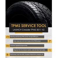LAUNCH X431 Creader TPMS 5011 V2 Sensor de programación de presión de neumáticos OBD2 herramienta de escáner compatible con todos los 315/433MHz