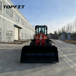 Retroexcavadora TOPFIT de Alta Eficiencia con Motor Diésel y Cucharón de 1m³ para Carga y Cosecha de Patatas en Agricultura - Product Image 2