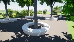 <span class=keywords><strong>Bloques</strong></span> de Muro de Contención UHPC con Acabado Decorativo, Duraderos y Estables <span class=keywords><strong>para</strong></span> Ingeniería de Paisajismo - Product Image 4