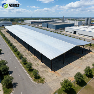 โกดังโครงสร้างเหล็กขนาด 20x30x10 เมตร แบบโมดูลาร์ เหล็กแข็งแรง ทนทาน ใช้งานง่าย เหมาะสำหรับเป็นศูนย์กระจายสินค้าทั่วโลก โครงสร้างแข็งแรง ทนทาน ขนาดใหญ่ - Product Image 1