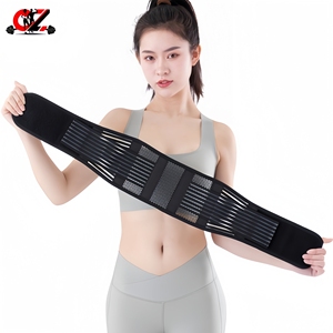 Ceinture de soutien lombaire CZFIT respirante, élastique et réglable. Il s'enroule autour de la taille et protège le dos - Product Image 2