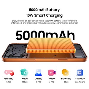 Smartphone Blackview WAVE 7C, écran HD+IPS, batterie 5000 mAh, 4 Go + 64 Go / 128 Go, téléphone portable Unisoc, appareil photo 32 MP, 4G <span class=keywords><strong>Android</strong></span> 16 - Product Image 6