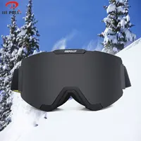 5 couleurs lunettes de Ski magnétique Len lunettes de sport Uv400 lunettes anti-buée lunettes de Ski ski hommes femmes neige séc