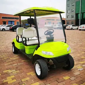 Fast shipping electric golf cart customized color 60V 72V 48V golf buggy beach go kart 4 seater for sale