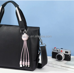 Porte-clés LED OEM 3 en 1 câble de charge rapide pour téléphones - Product Image 6