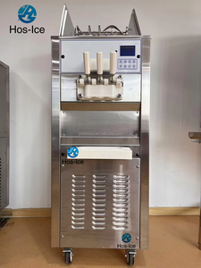 Machine à crème glacée Softy commerciale pour enfants 3 saveurs gel <span class=keywords><strong>tourbillon</strong></span> pour yaourt fruits lait ingrédients nouvelle condition pour un usage domestique - Product Image 2