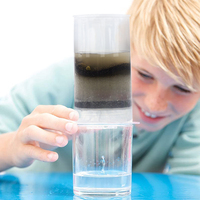 Cómo encontrar el agua limpia en el exterior usando este kit de Ciencia de fácil manejo DIY juguetes de experimentos de vapor para niños