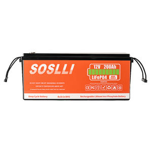 Güneş pili 12V 200Ah lityum pil 12V Lifepo4 pil 12V Lifepo4 Lifepo4 pil lityum pil güneş sistemleri için 12V - Product Image 2