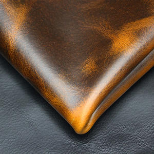 <span class=keywords><strong>Cuero</strong></span> de vaca de capa superior con acabado brillante y efecto aceite, 2.0mm, estilo retro, <span class=keywords><strong>cuero</strong></span> Crazy Horse que cambia de color, material de tapicería. - Product Image 5