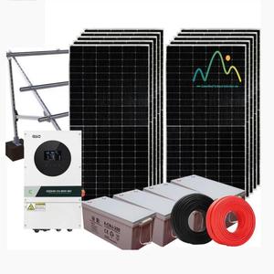 Kit de système d'énergie solaire 3 kW 5 kW 10 kW 5000 W, système hors réseau avec batterie et système solaire complet pour la maison - Product Image 5