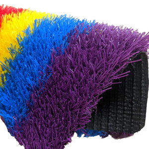 Meisen thân thiện với môi cầu vồng màu cỏ nhân tạo cho trẻ em sân chơi trẻ em đường băng theo dõi sàn sàn cỏ xanh thảm - Product Image 2