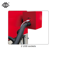 Machine de fraisage et de perçage à vitesse de broche variable X3.5DZP, affichage 3 axes, levage automatique de l'axe Z, alimentation automatique