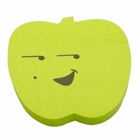 Bloc-notes en forme de pomme de couleurs vives