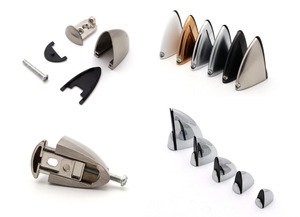 Fabriek Groothandel Metaal Verdikte 5-10Mm Verstelbare Houten Laminaat Beugel Zinklegering Glas Klem - Product Image 4